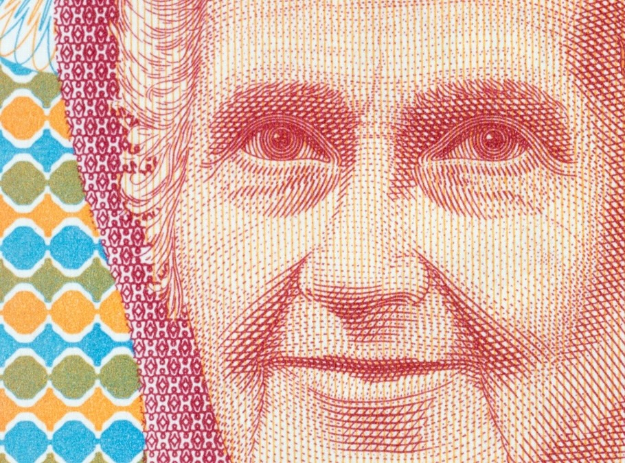 Etching of Maria Montessori.